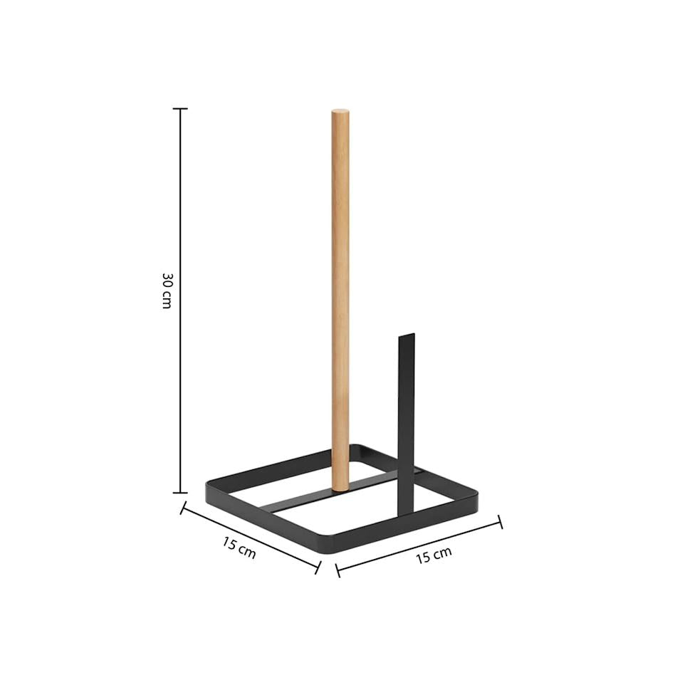 Five Paper Towel Holder Black