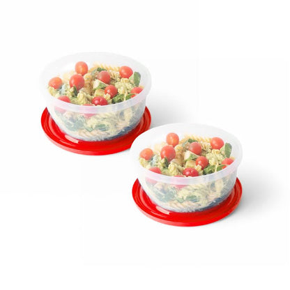 Otima 2 Piece 1Lt Micro Fresh Lunch Box Red