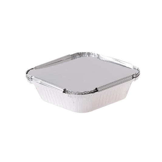 Hillhouse 5 Piece Aluminium Foil Baking Pan Set Silver