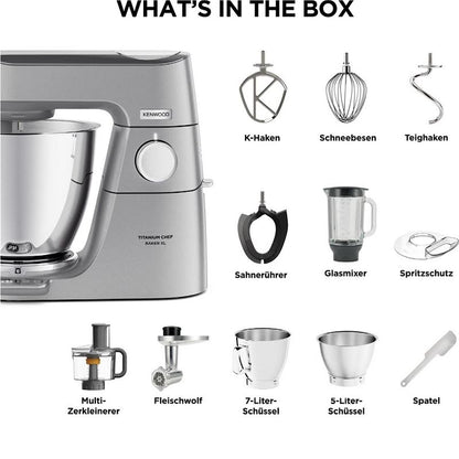 Kenwood Titanium Chef Baker XL Silver