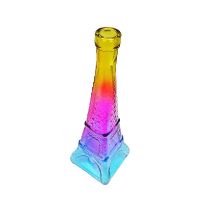 Kitchen Life Eiffel Tower Design 100ml Glass Wish Bottle Multicoloured