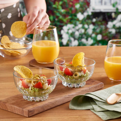 Pasabahce 6 Piece 270ml Mousse Bowl Set Clear