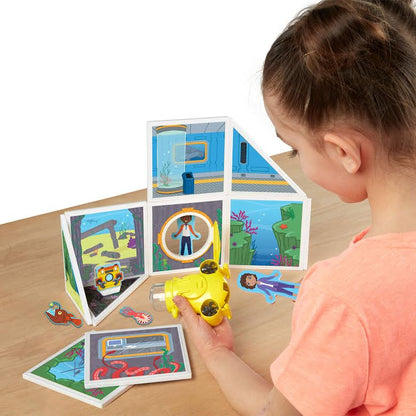 Melissa & Doug 55 Piece Magnetivity Underwater Adventure Set Multicoloured