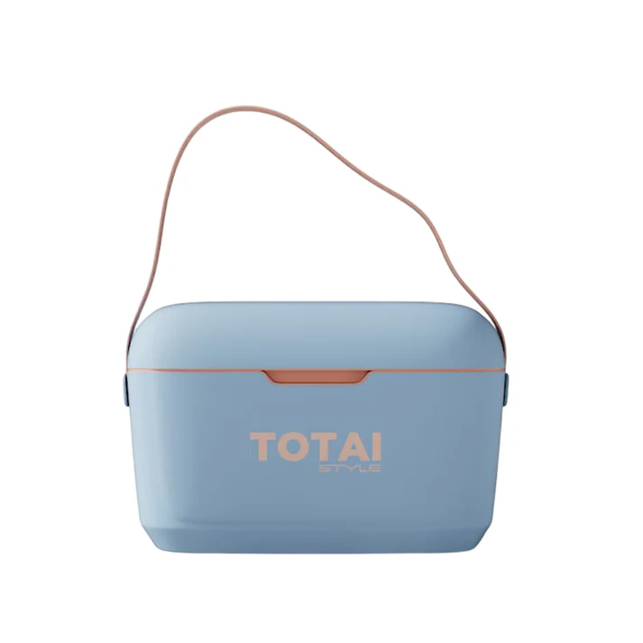 TOTAI STYLE 12 LITRE RETRO COOLER BOX - BLUE