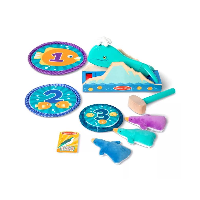 Melissa & Doug Fun at the Fair! Penguin Launch & Land Game Multicoloured