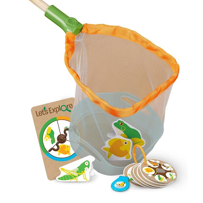 Melissa & Doug Let's Explore Critter Net Play Set Multicoloured