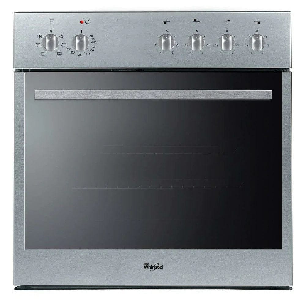 Whirlpool 55L Built-In Electric Oven Inox