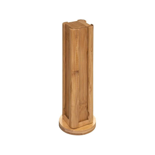 Five Bamboo Rotary Capsule Holder Brown