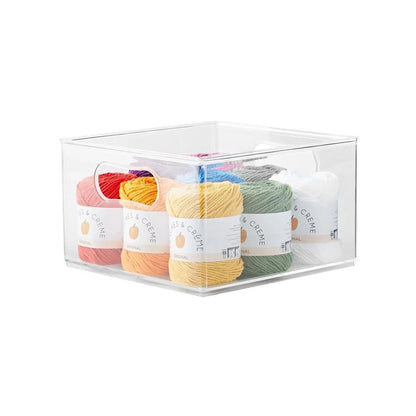 Five Selena 31 x 15cm Storage Basket Clear