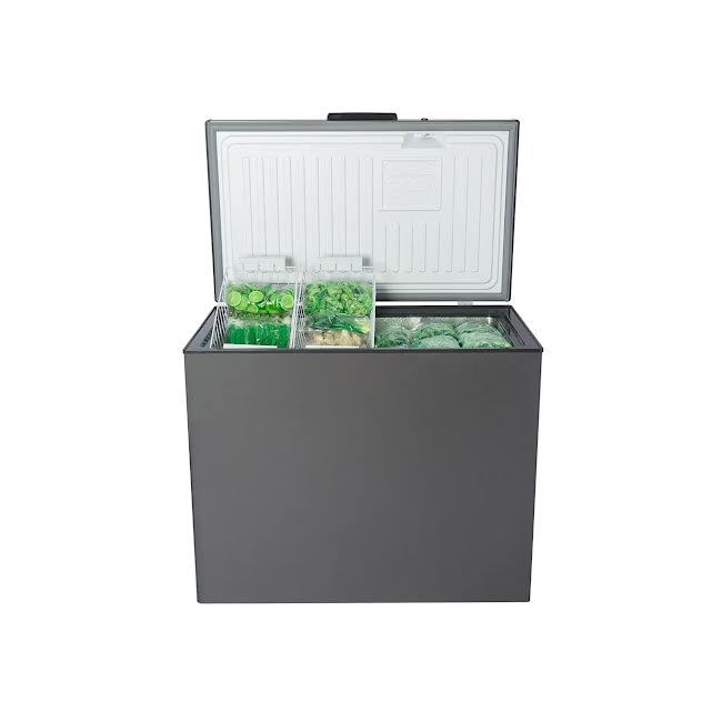 KIC 279Lt Chest Freezer Dark Grey