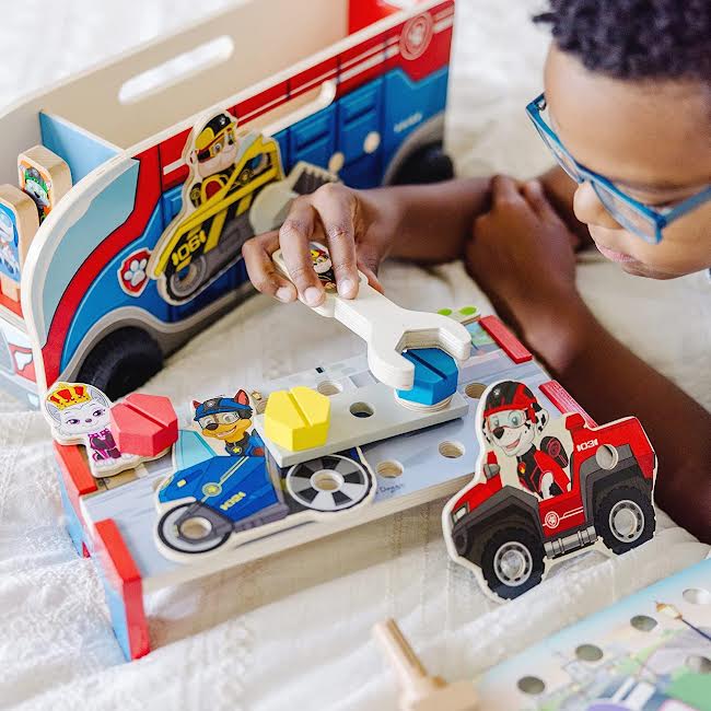 Melissa & Doug Paw Patrol Match & Build Mission Cruiser Multicoloured