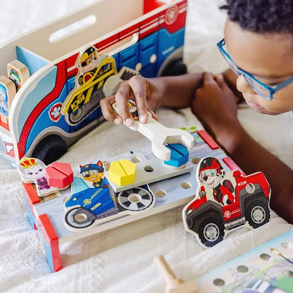Melissa & Doug Paw Patrol Match & Build Mission Cruiser Multicoloured