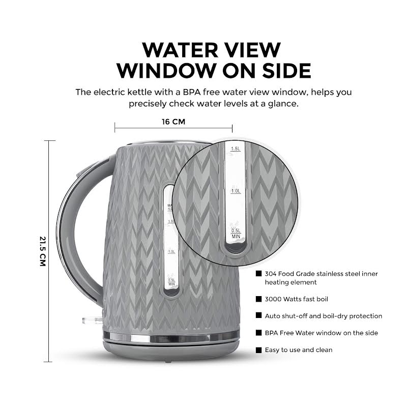 CH Waves 1.7Lt Kettle Grey