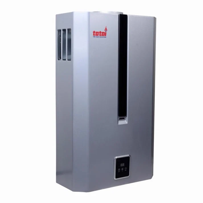 Totai 12L Battery Ignition Constant Temperature Gas Water Heater Silver