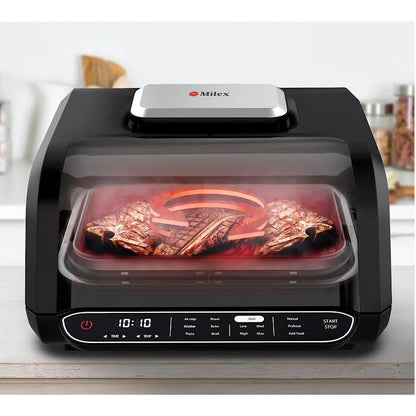 Milex 6Lt AirGrill Air Fryer Black