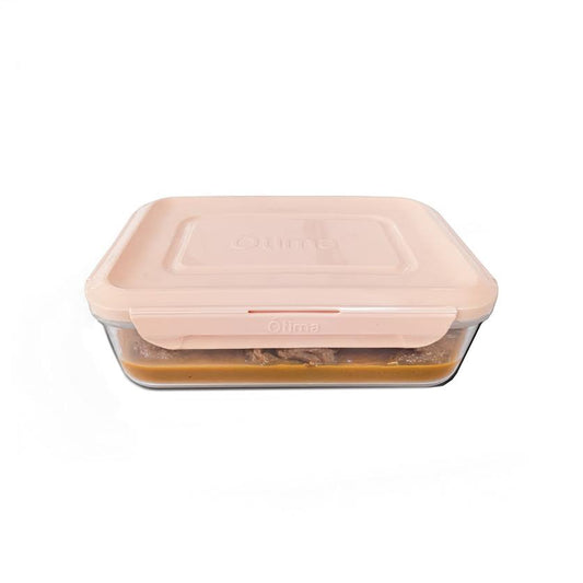 Otima Quatro 3.5Lt Lunch Box Pink