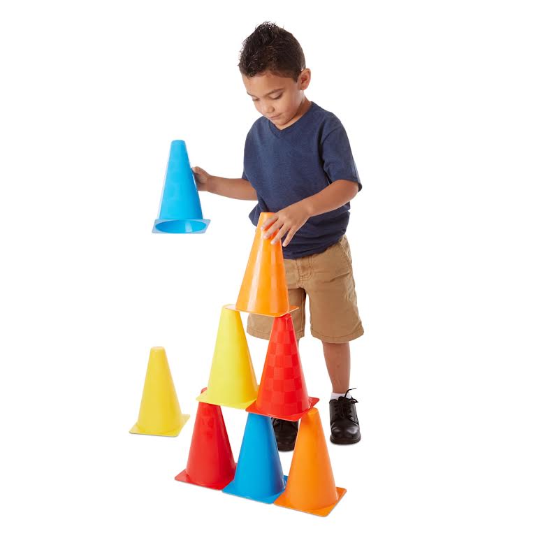 Melissa & Doug 8 Piece Activity Cones Multicoloured