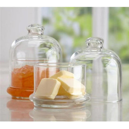 Kitchen Life Basic Jam Jar Base with Dome Clear