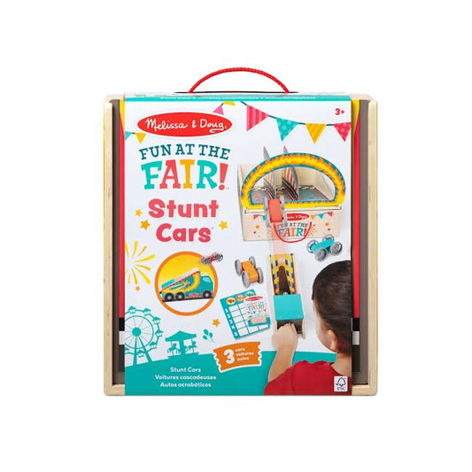 Melissa & Doug Fun at the Fair Stunt Cars Multicoloured