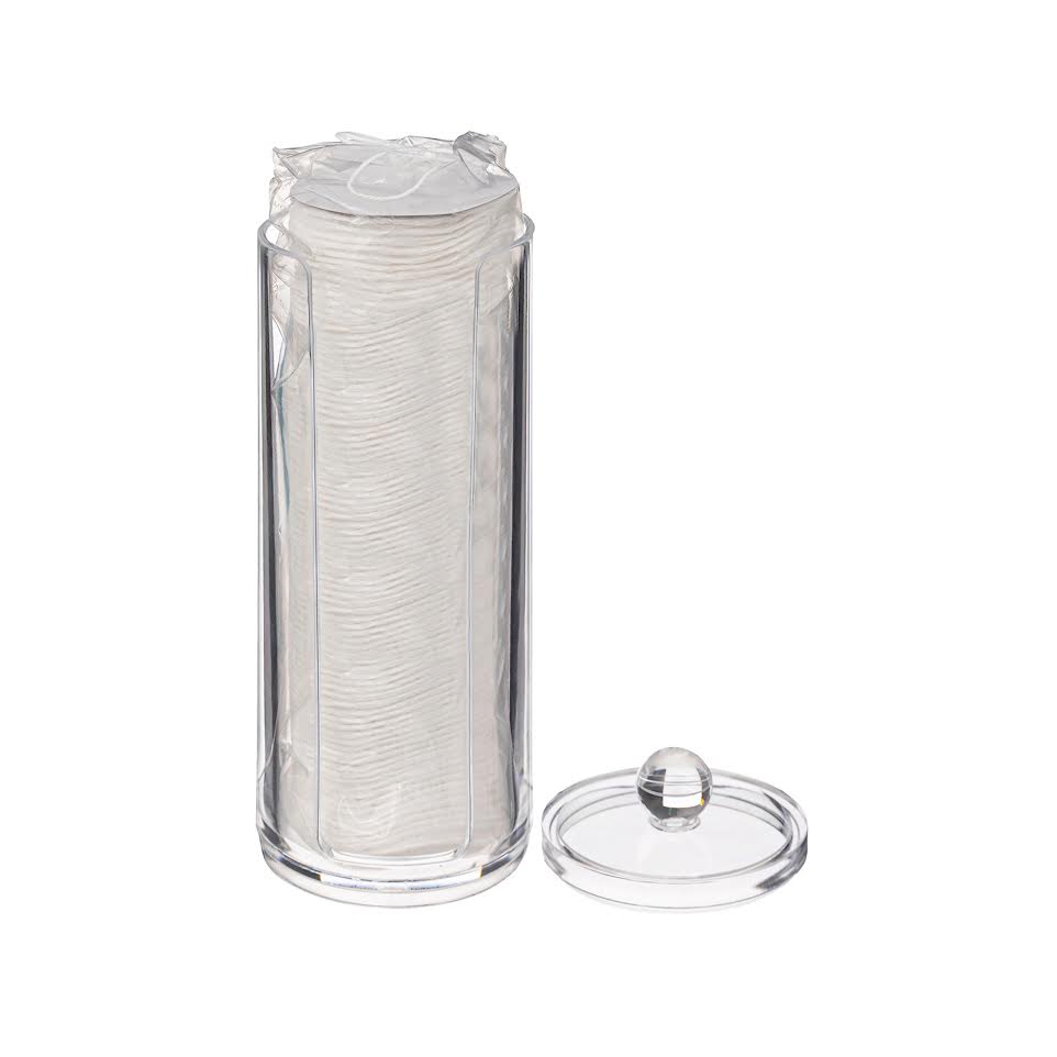 Five Selena 7.5cm Cotton Dispenser Clear