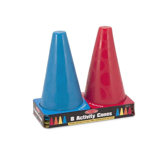 Melissa & Doug 8 Piece Activity Cones Multicoloured