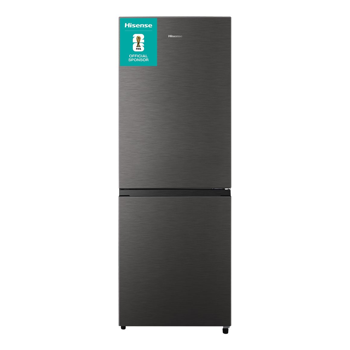 Hisense 223L Combi Refrigerator Titanium