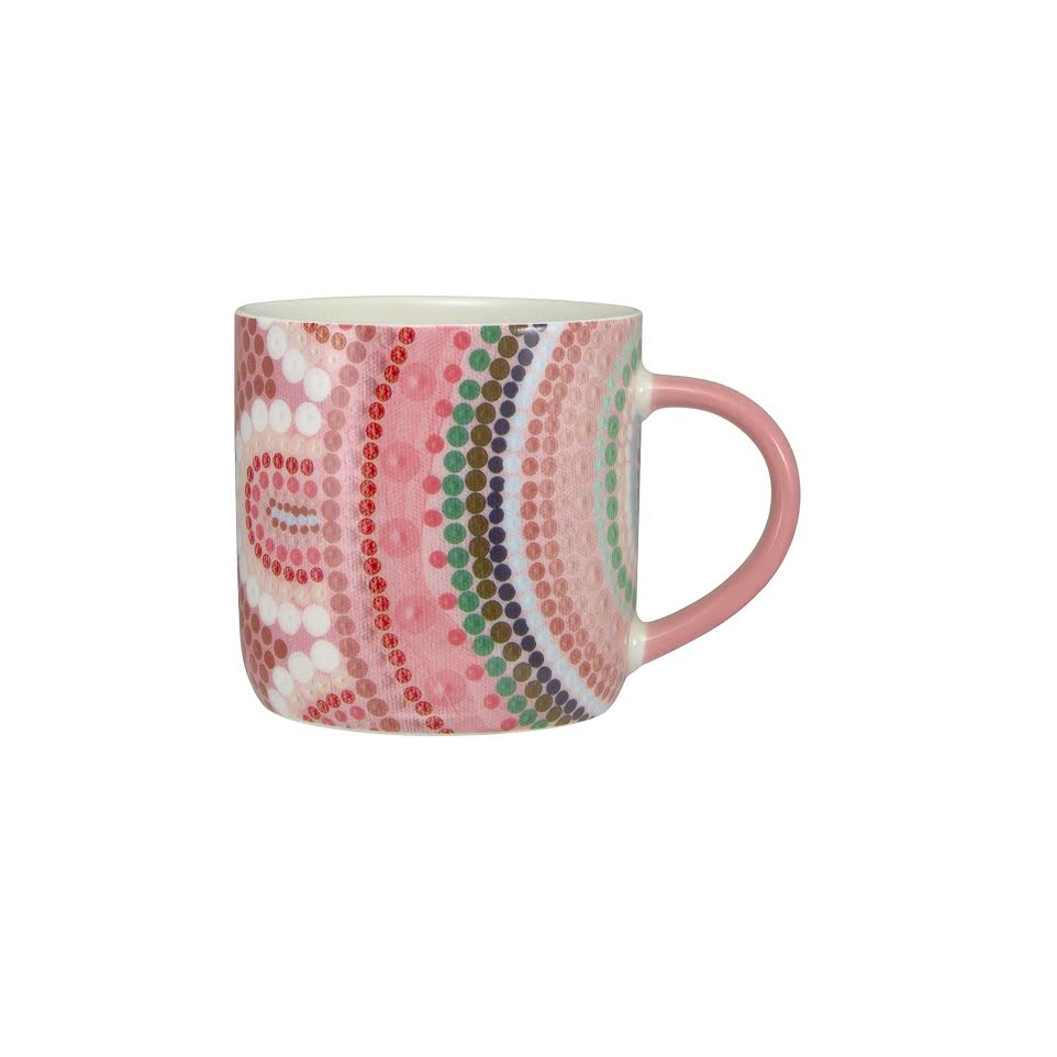 Maxwell & Williams 480ml Lou Martin Uplift Mug Pink