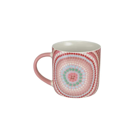 Maxwell & Williams 480ml Lou Martin Uplift Mug Pink