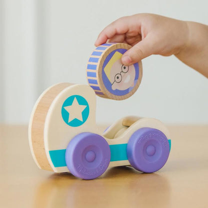 Melissa & Doug Go Tots Blue Star Car Multicoloured