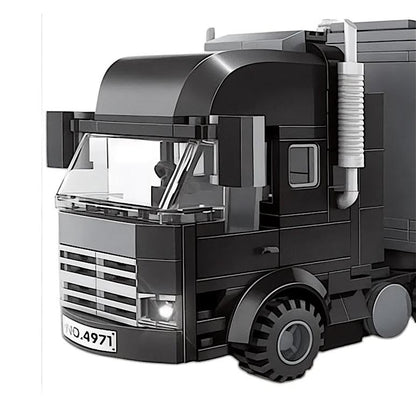 Wange Container Truck 352 Piece Building Block Set