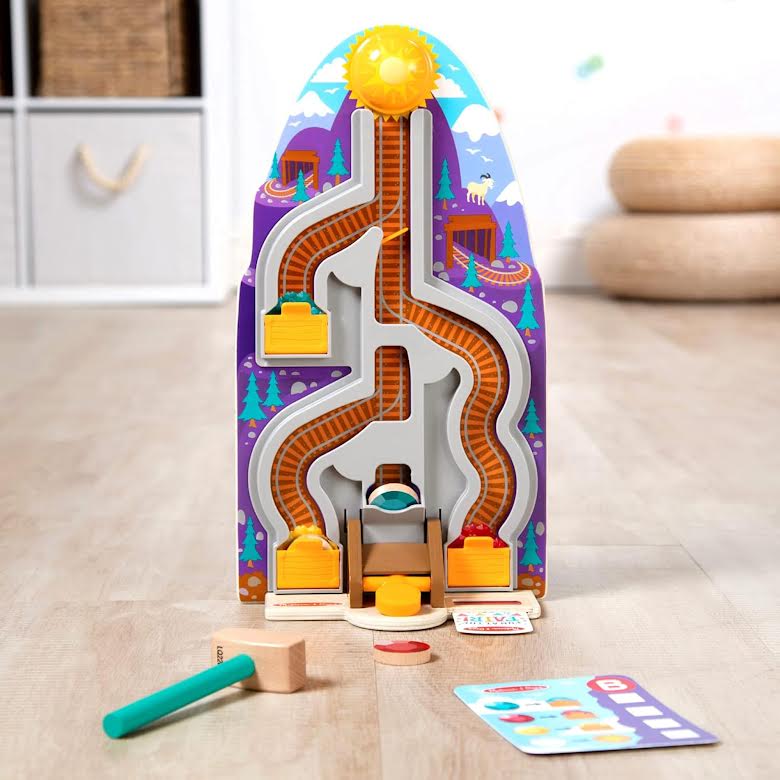 Melissa & Doug Fun at The Fair! Wooden Ring The Bell Game Multicoloured