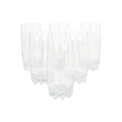 Pasabahce Sylvana 6 Piece 385ml Hiball Tumbler Set Clear