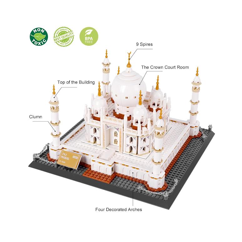 Wange Taj Mahal 1113 Piece Building Block Set