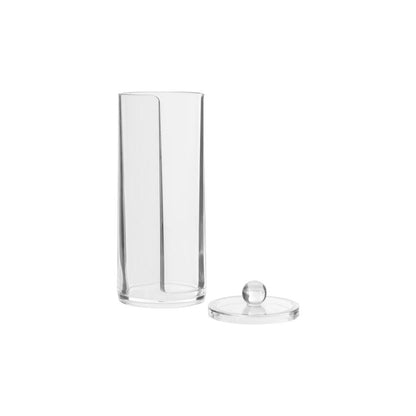 Five Selena 7.5cm Cotton Dispenser Clear