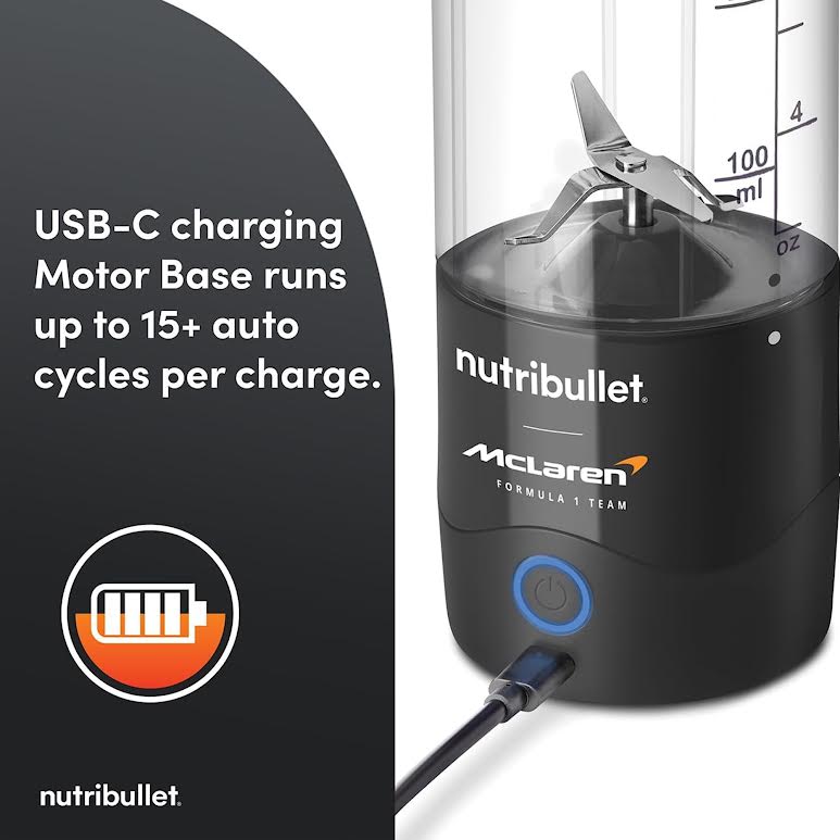 Nutribullet x McLaren Portable Blender Black