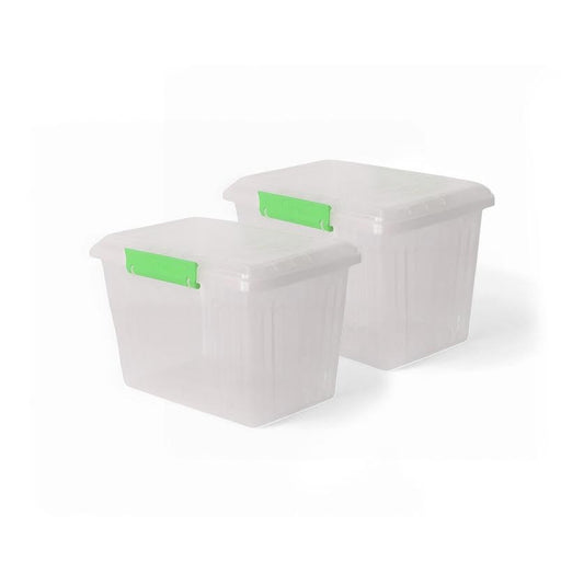 Otima 2 Piece 2.2Lt Lock Box Set Green