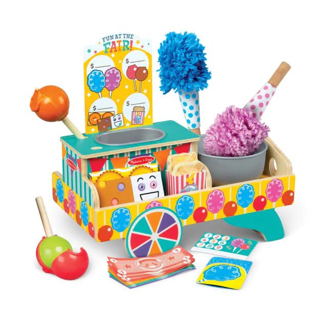 Melissa & Doug Fun at the Fair Carnival Candy Play Set Multicoloured