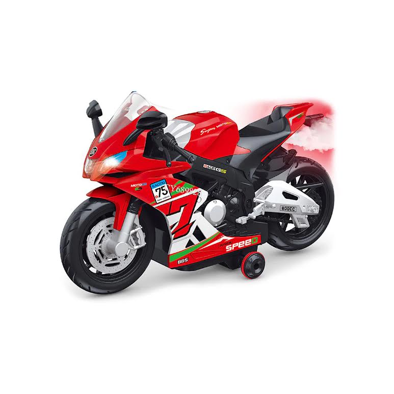RC Spray Motorcycle Red