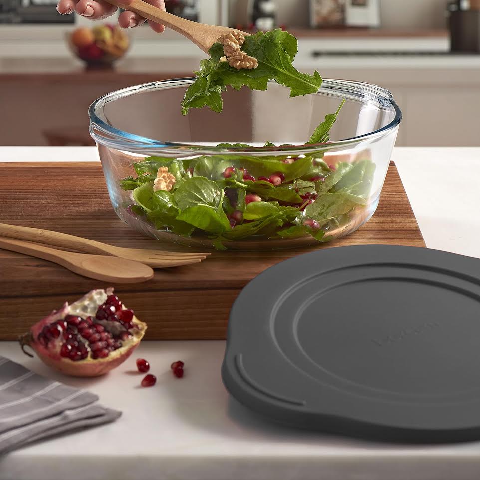 Borcam 1.45Lt Casserole with Lid Grey