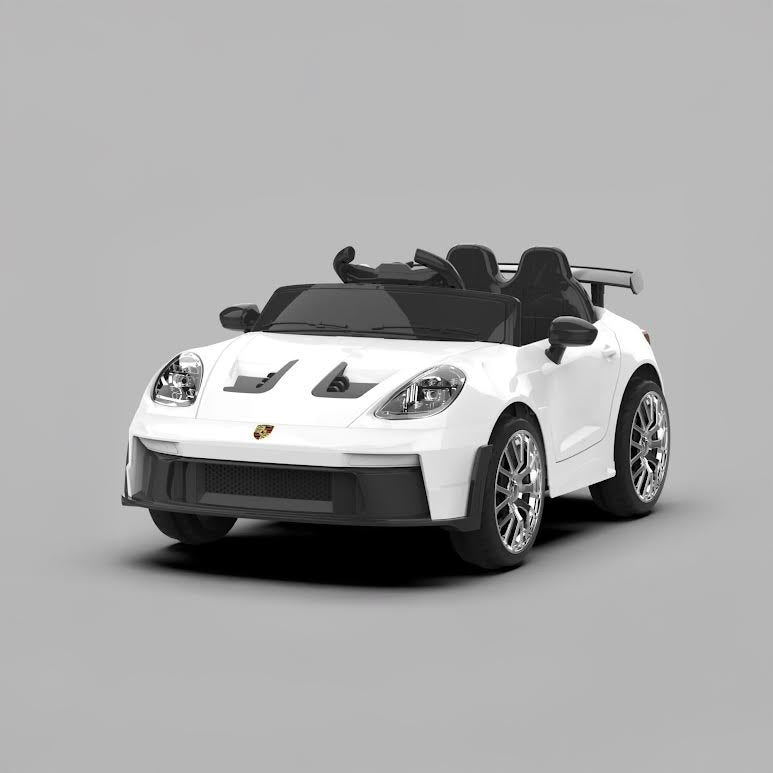 Kids Ride On 4 Wheel Car White
