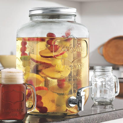 CH 5lt Beverage Dispenser with Tap Clear