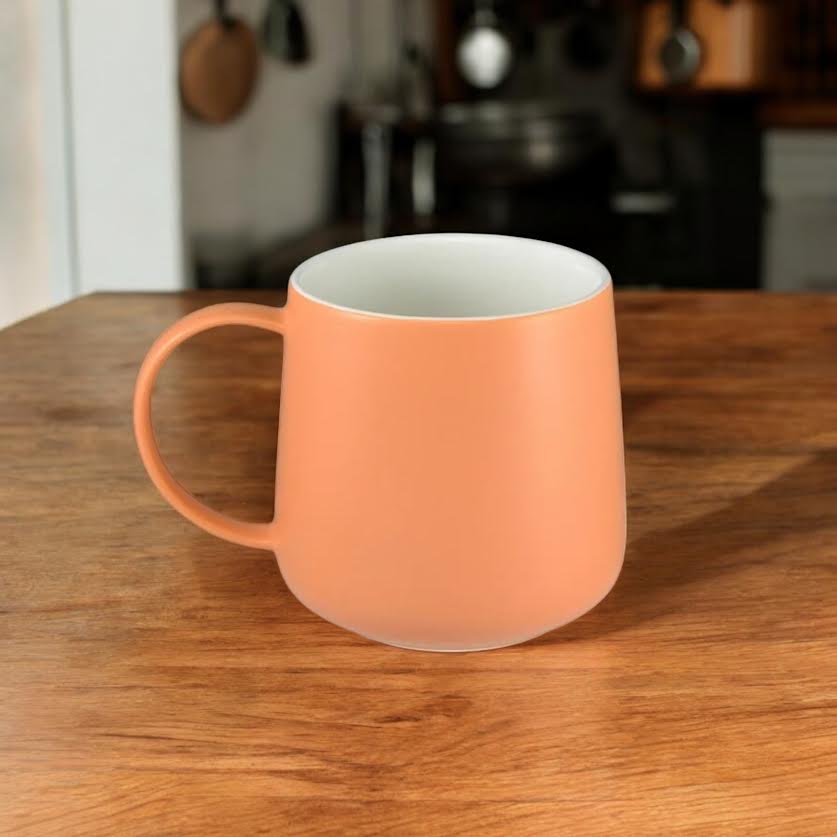 Maxwell & Williams 420ml Cafe Life Mug Apricot