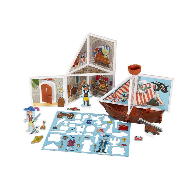 Melissa & Doug 62 Piece Magnetivity Pirate Cove