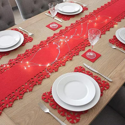 Hillhouse 30 x 180cm Table Runner Red