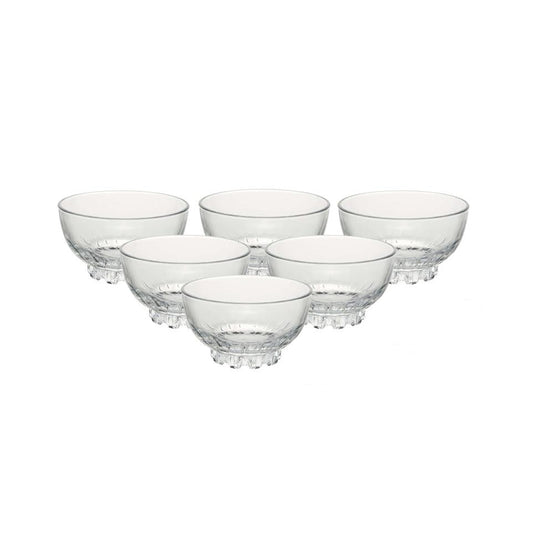 Pasabahce 6 Piece 270ml Mousse Bowl Set Clear
