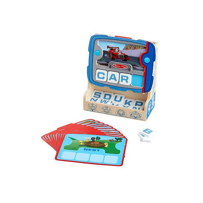 Melissa & Doug Paw Patrol Wooden See & Spell Pup Pad Game Multicoloured