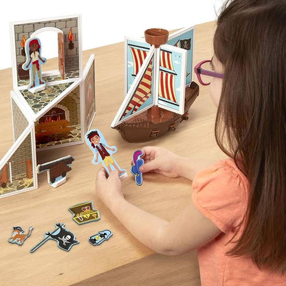 Melissa & Doug 62 Piece Magnetivity Pirate Cove