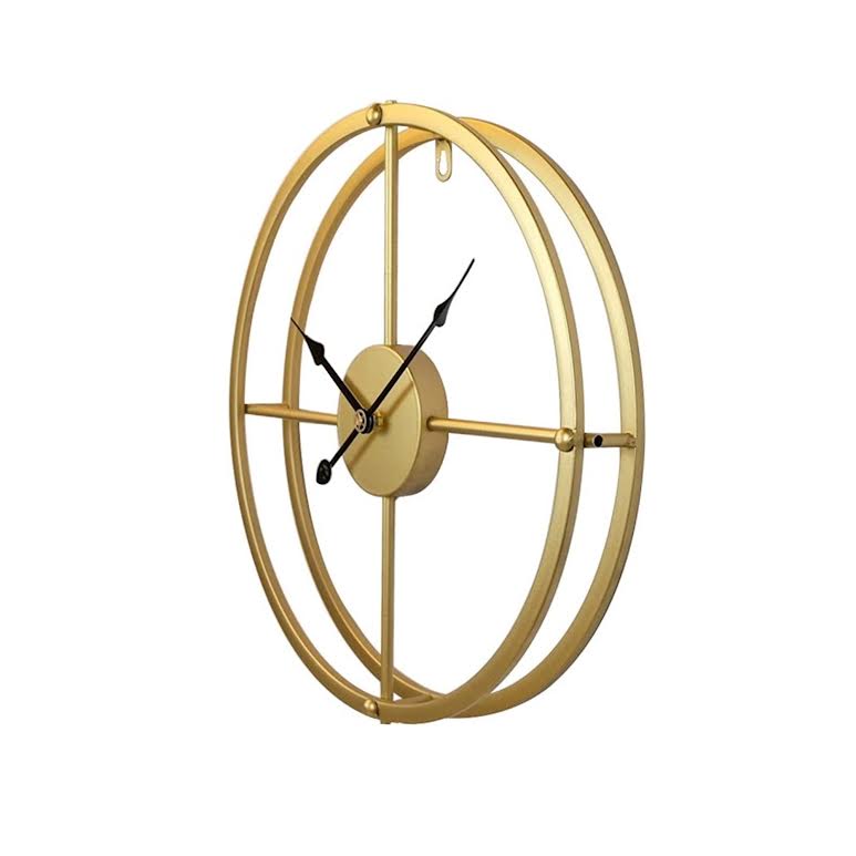 Modern Minimalist Silent Wall Clock Gold
