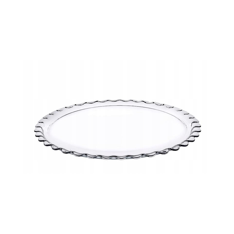 Pasabahce 37cm Patisserie Plate Clear
