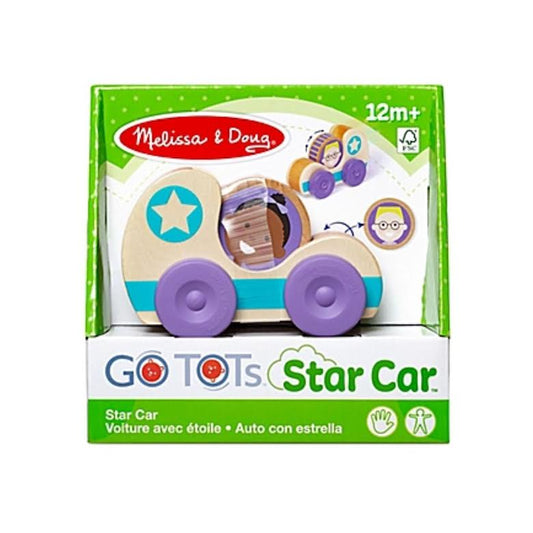 Melissa & Doug Go Tots Blue Star Car Multicoloured